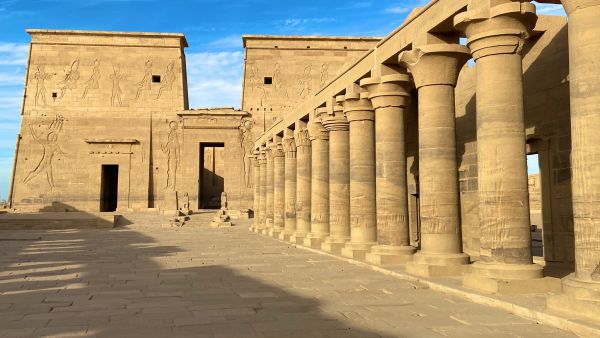 Temple in Aswan (Twitter)