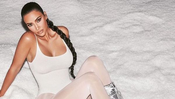 Kim Kardashian West loves her some Amina Muaddi heels. 