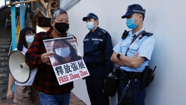 China jails citizen-journalist for four years over reporting at peak of COVID-19 outbreak in Wuhan (Twitter)