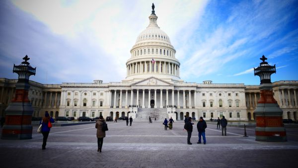 Capitol Hill Building in Washington DC  (Shutterstock)	