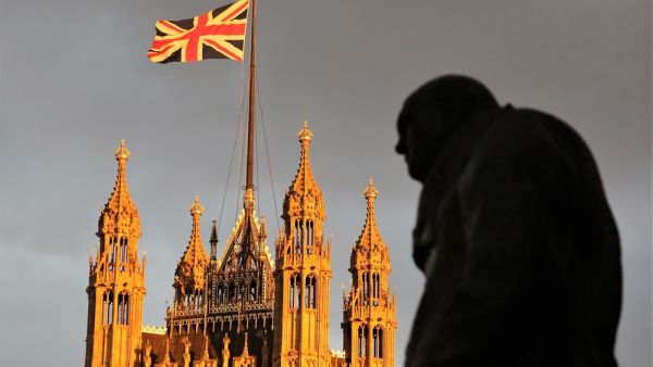 The statue of Winston Churchill stands in front of the Palace of Westminster the day after the Brexit decision (Shutterstock)	