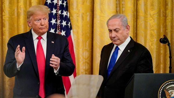 نتنياهو يزيل صورة له مع ترامب من صفحة حسابه على تويتر