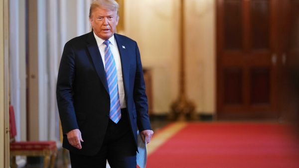 الرئيس الأمريكي السابق دونالد ترامب