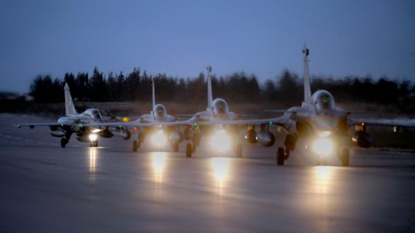 يهدف التدريب لصقل مهارات القوات المشاركة من الجانبين