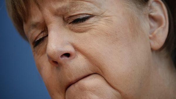 German Chancellor Angela Merkel gives a press conference on the Covid-19 situation in Germany at the house of the Federal Press Conference (Bundespressekonferenz), on January 21, 2021 in Berlin. Michael Kappeler / POOL / AFP