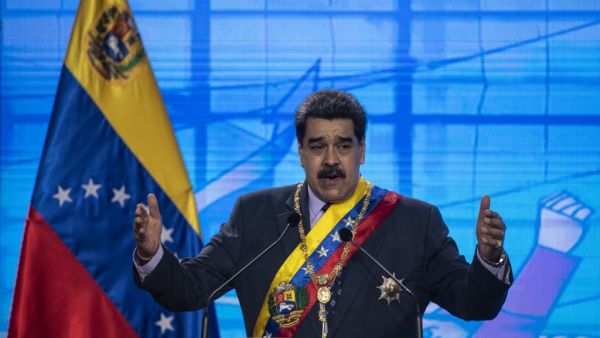 Venezuelan President Nicolas Maduro delivers a speech during the opening ceremony of the judicial year at the Supreme Court of Justice in Caracas, on January 22, 2021. Yuri CORTEZ / AFP Venezuelan President Nicolas Maduro delivers a speech during the opening ceremony of the judicial year at the Supreme Court of Justice in Caracas, on January 22, 2021. Yuri CORTEZ / AFP