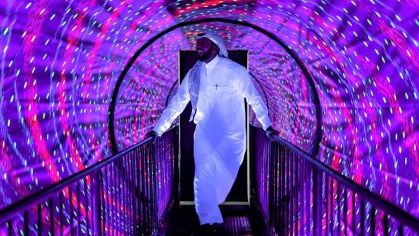 Vortex tunnel at Museum of Illusions. (Instagram)