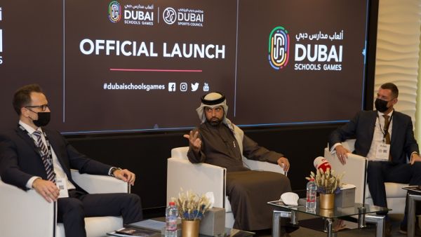 During the event Dubai Sports Council Launch Dubai’s First All-Schools Sports Tournament Series