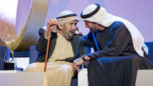 Sheikh Mohamed bin Zayed Al Nahyan, Crown Prince of Abu Dhabi and Deputy Supreme Commander of the UAE Armed Forces, led the tributes on Saturday. (Twitter)