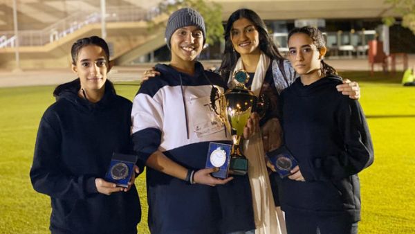 Meet Saudi Arabia's first female skating team aiming for international glory. (Twitter)