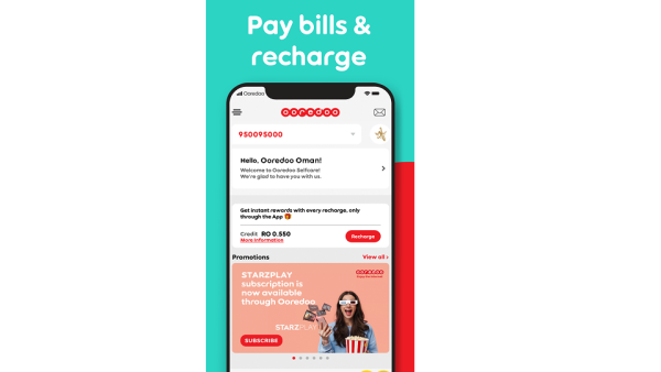 تطبيق Ooredoo الرقمي يواصل رفد مستخدميه بمزايا مُبتكرة لإعادة شحن الرصيد وغيرها الكثير