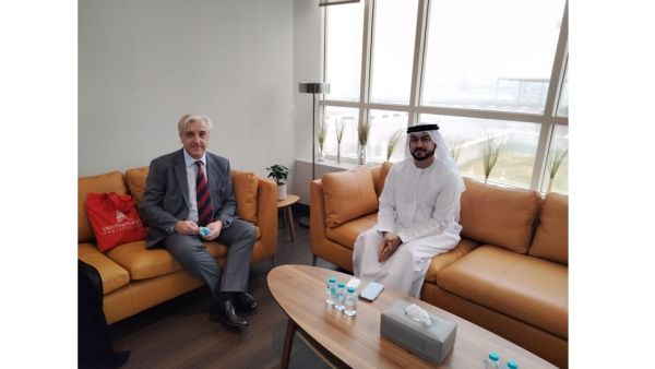 During the event President of the University of Paris II Visits Dubai Judicial Institute and Praises Its Training and Development Plans