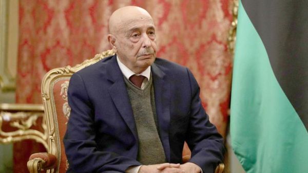 Libyan Parliament Speaker Aguila Saleh (Twitter)