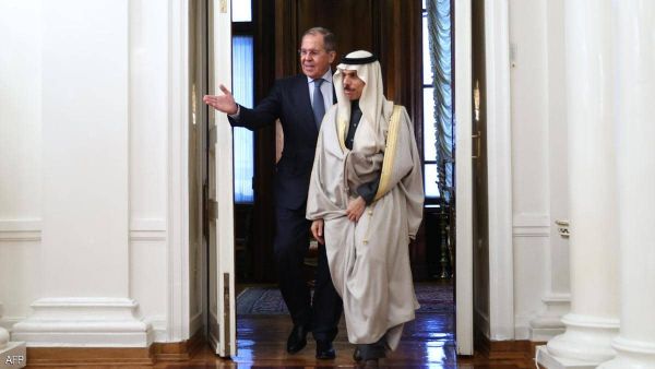  وزير الخارجية السعودي ونظيره الروسي سيرغي لافروف
