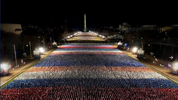 Why Is the National Mall Decorated With the Russian Flag Ahead of Biden's Inauguration?
