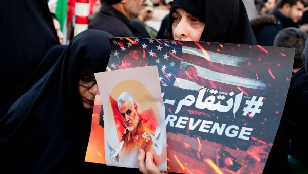 Funeral of Qassem Suleimani assassinated by American drones, Qasem Soleimani was an Iranian major general in the Islamic Revolutionary Guard Corps (IRGC). Iran Tehran, Jan 7, 2020. (Shutterstock/ File Photo)