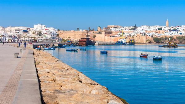 River Bou Regreg seafront and Kasbah in medina of Rabat, Morocco  (Shutterstock)