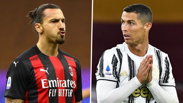 رونالدو وإبراهيموفيتش