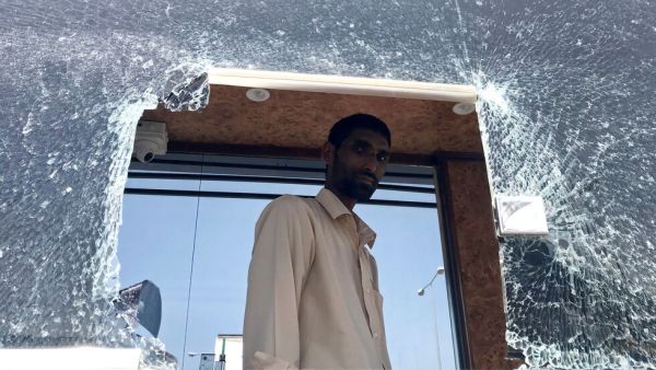 العدوان لم يتسبب في إصابات أو خسائر.