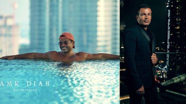عمرو دياب يشارك دعاية العطر الخاص به..والجمهور يتهمه بإهانة المرأة والتلميحات الجنسية!!