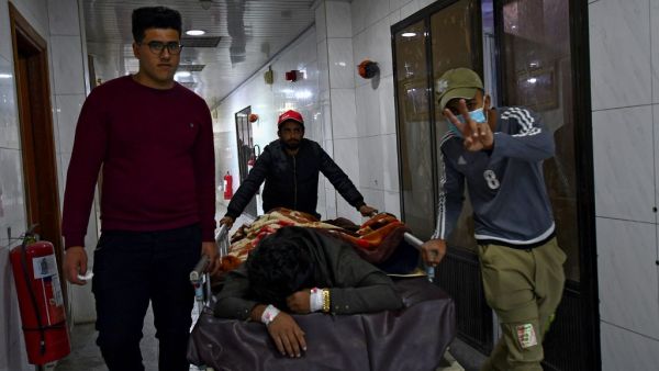 Four anti-government protesters were killed in clashes with Iraqi security forces in Nasiriyah, medics said, the deadliest day in a week of violence in the southern city. Protesters had tried to shut down some of the city's main bridges but security forces fired live rounds to disperse the crowds. Asaad NIAZI / AFP
