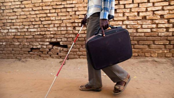 The leading causes of vision impairment and blindness are uncorrected refractive errors and cataracts, especially among the over-50s. The issue is especially prevalent in the developing world. (AFP/File Photo)