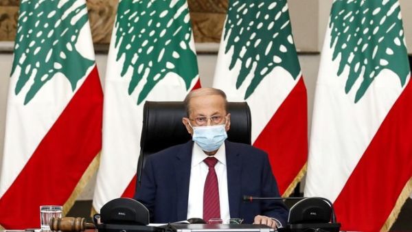 Lebanese President Michel Aoun. (AFP/File)