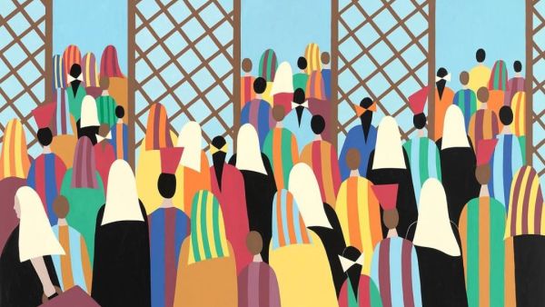 Verified #HelenZughaib's artwork aims to change Western perspectives and preconceptions of life in the Middle East. Her paintings are powerful, thought-provoking and colorful. See more at the link in our bio. (Instagram)
