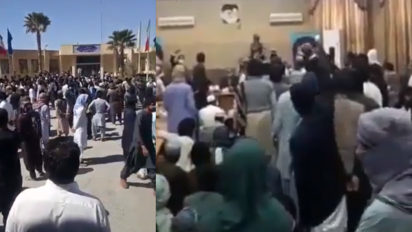 A Revolution In Iran? Baloch Protesters Storm A Govt Building In Saravan