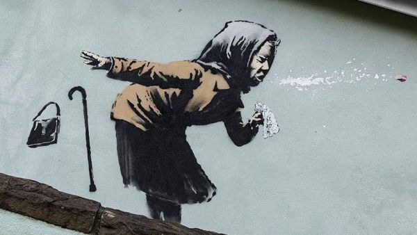 BANSKY: "Aachoo!!"  (Twitter)
