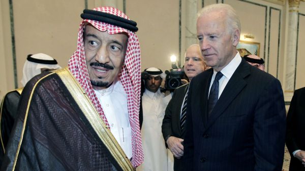 Saudi King Salman and US President Joe Biden (Twitter)