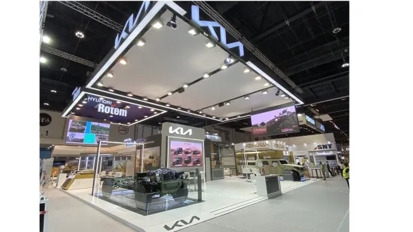 Kia Showcases New Defense Vehicle Technologies at IDEX 2021 Defense Exhibition