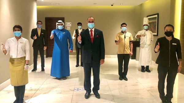 During the event Millennium Plaza Hotel Dubai Staff Vaccinated Against COVID-19