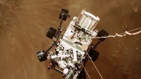 Mars landing (Twitter)
