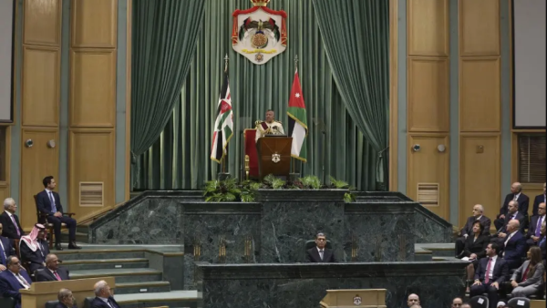 Inside the Parliament. (AFP)