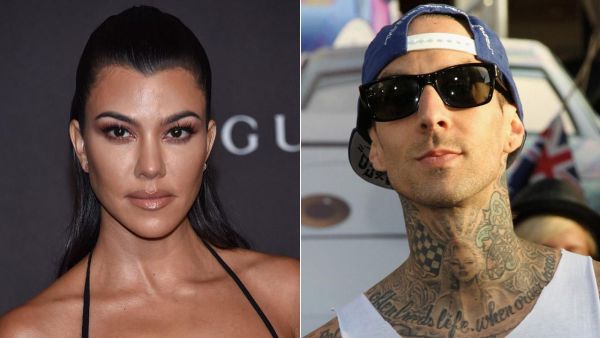 American reality TV star Kourtney Kardashian and musician Travis Barker are taking their relationship to the next level. (AFP)