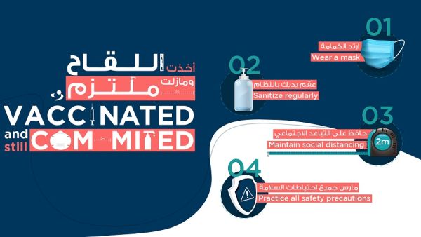 The UAE’s largest healthcare network stresses the importance of wearing protective face masks and adhering to safety precautions, even after receiving vaccine Don’t Forget Your Mask, Even if You’re Vaccinated, Says Seha