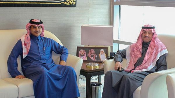 السفير السديري يستقبل نظيره القطري في عمان
