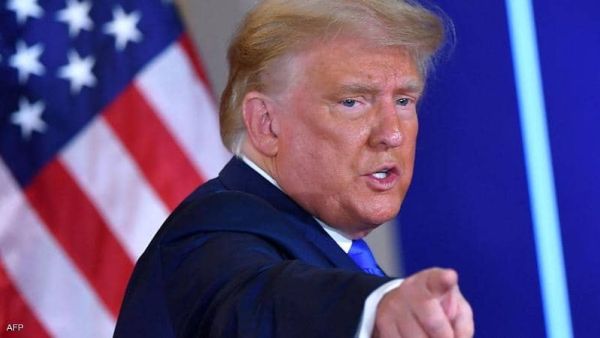 الرئيس الأمريكي السابق دونالد ترامب