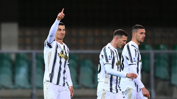 رونالدو يعزز صدارته للهدافين برصيد 20 هدفاً بفارق هدفين عن روميلو لوكاكو