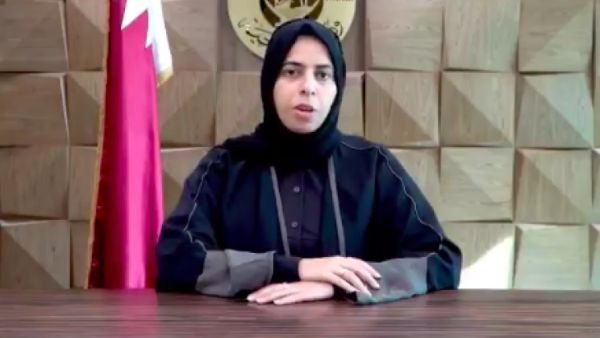 المتحدثة باسم وزارة الخارجية القطرية لولوة الخاطر