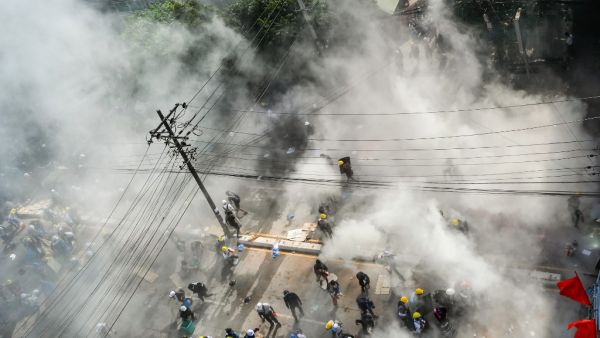 Myanmar bloody crackdown