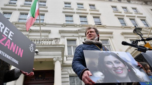 Richard Ratcliffe, husband of British-Iranian aid worker Nazanin Zaghari-Ratcliffe