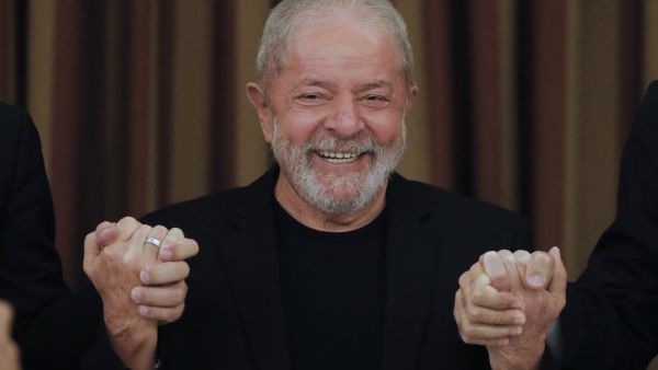 Brazil's former president Luiz Inacio Lula da Silva 