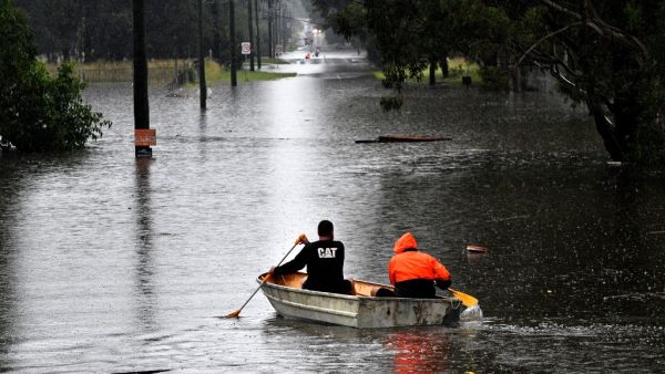 Mass floods in Australia