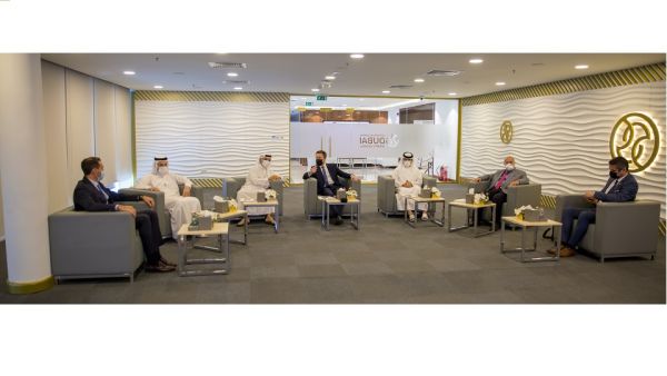 During the event Dubai Sports Council and International Cycling Federation Discuss Strengthening Cooperation