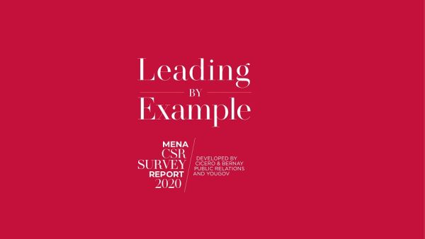 Cicero and Bernay x YouGov Launch First-Ever Regional CSR Report UAE Tops MENA Region as Most Active in CSR