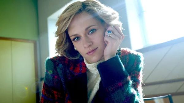 Kristen Stewart as Princess Diana.