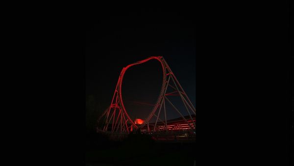Ferrari World Abu Dhabi Yas Island celebrates Holi Festival with Colorful Lighting Spectacle