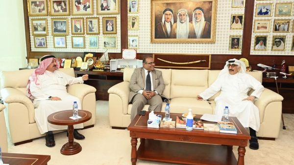 YBA Kanoo Receives the Indian Ambassador